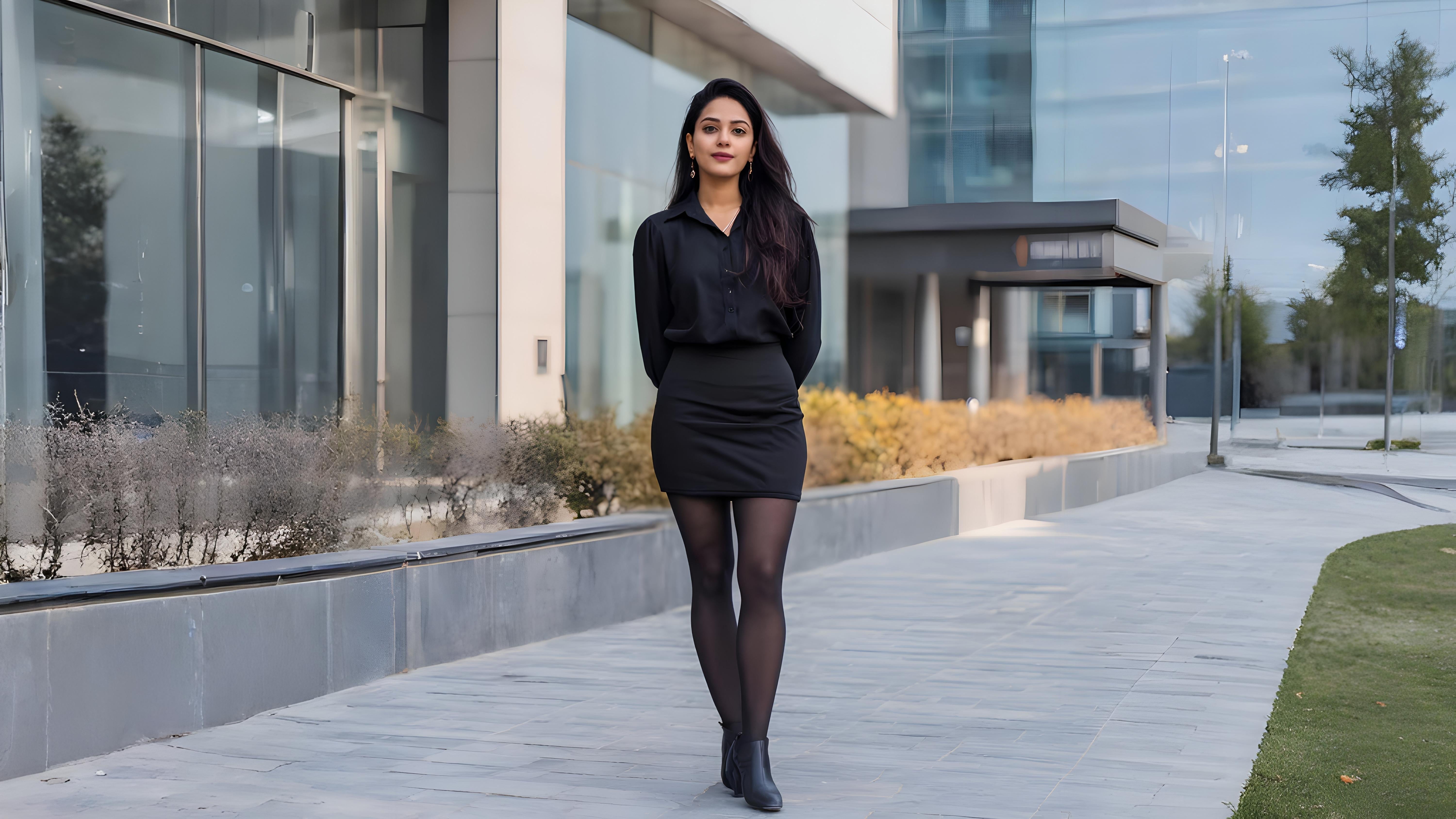 Transform Your Office Style: Tights as a Chic Workwear Staple  Muselot