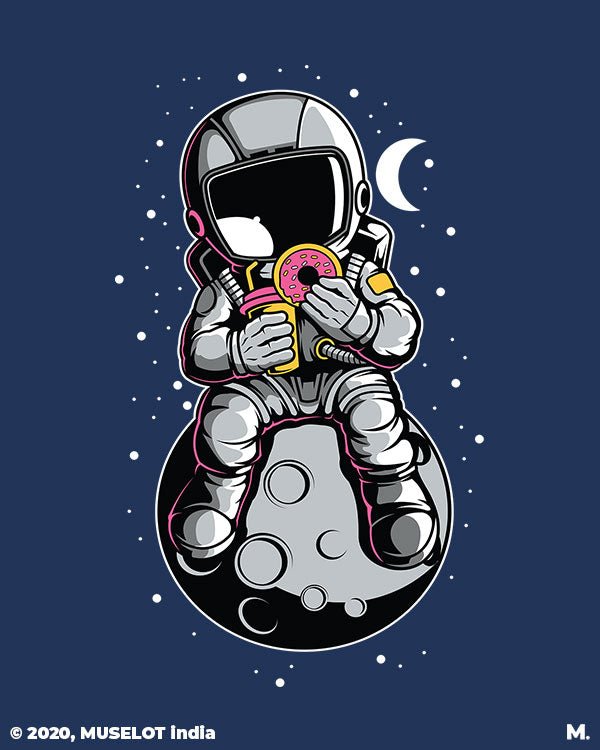 Love donuts to the space & back printed hoodies