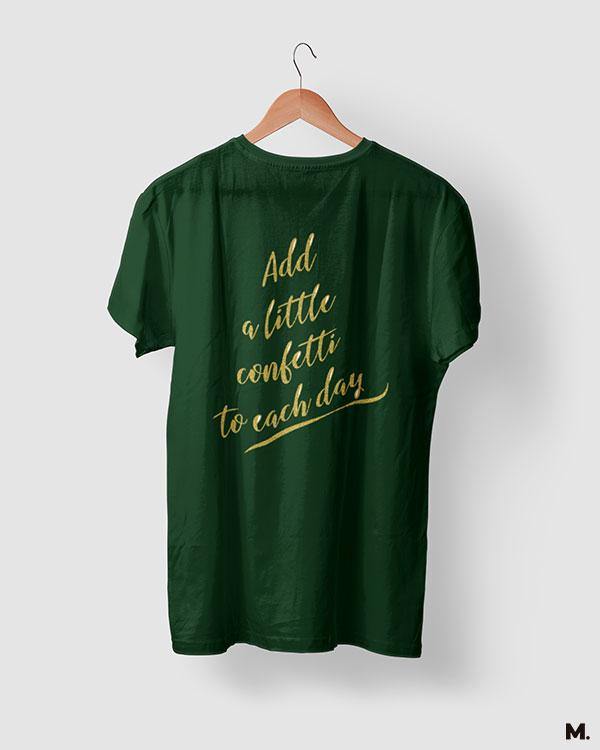 printed t shirts - Add a little confetti - MUSELOT