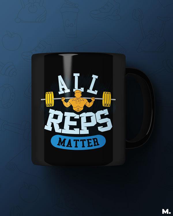 Printed mugs - All reps matter - MUSELOT