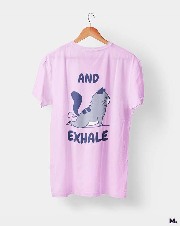 printed t shirts - And exhale - MUSELOT