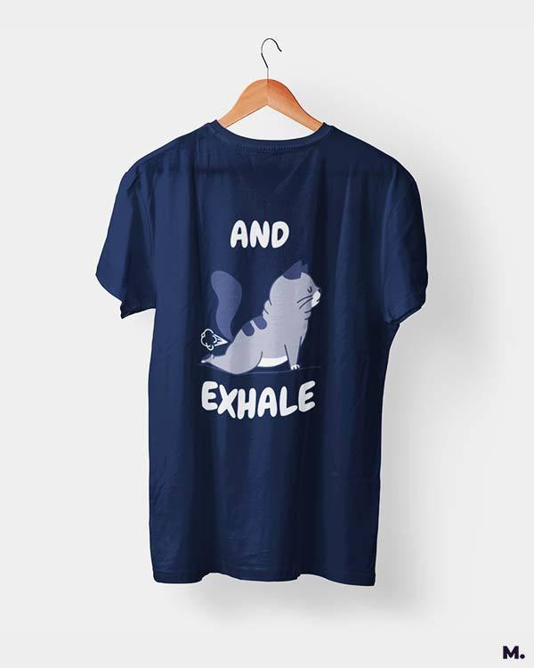 printed t shirts - And exhale - MUSELOT
