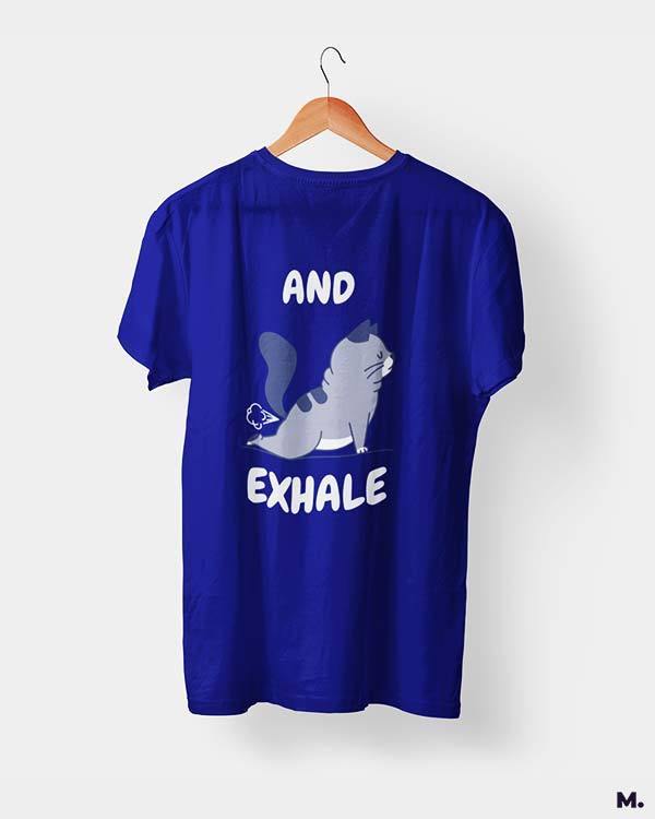 printed t shirts - And exhale - MUSELOT