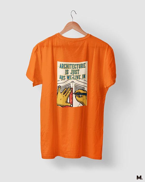 printed t shirts - Architecture is art we live in - MUSELOT