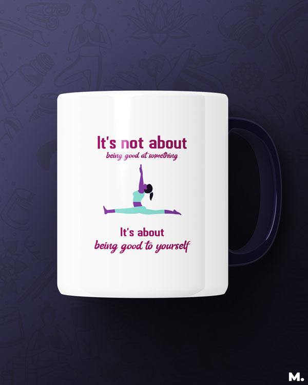 Printed mugs - Be good to yourself - MUSELOT