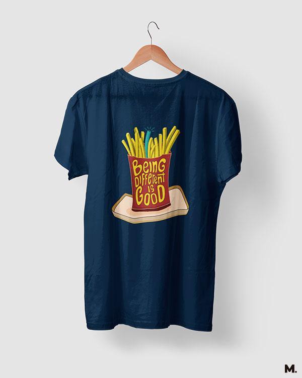 printed t shirts - Being different is good - MUSELOT