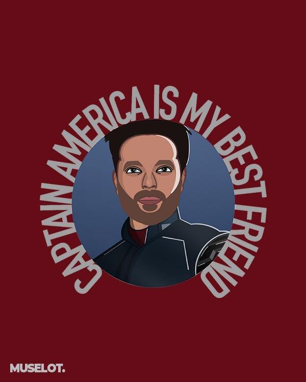 printed t shirts - Bucky Barnes printed t shirts - MUSELOT