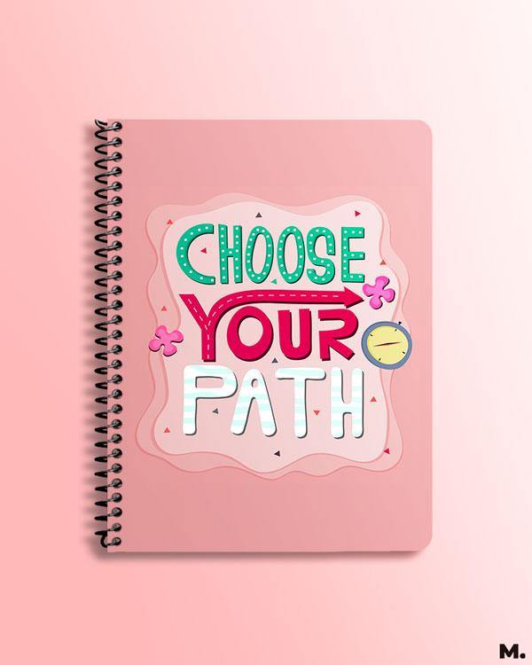 Printed notebooks - Choose your path - MUSELOT