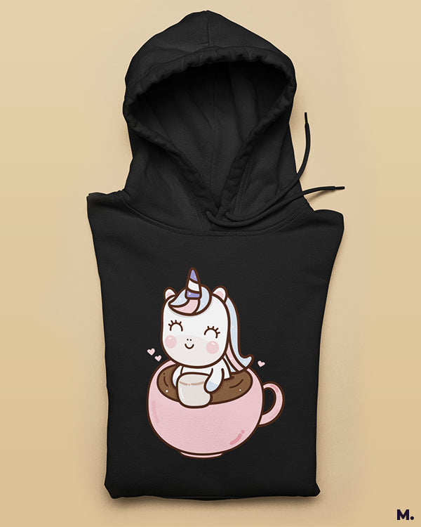 Printed hoodies - Coffee is my unicorn  - MUSELOT