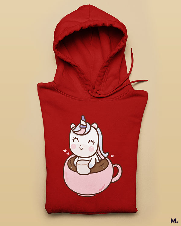 Printed hoodies - Coffee is my unicorn  - MUSELOT