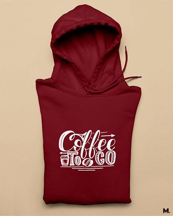 Printed hoodies - Coffee to go - MUSELOT