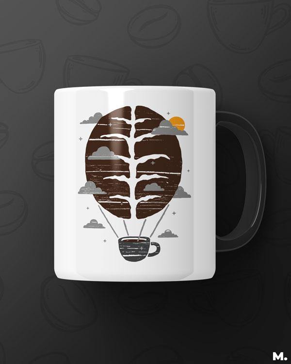 Printed mugs - The coffee parachute - MUSELOT