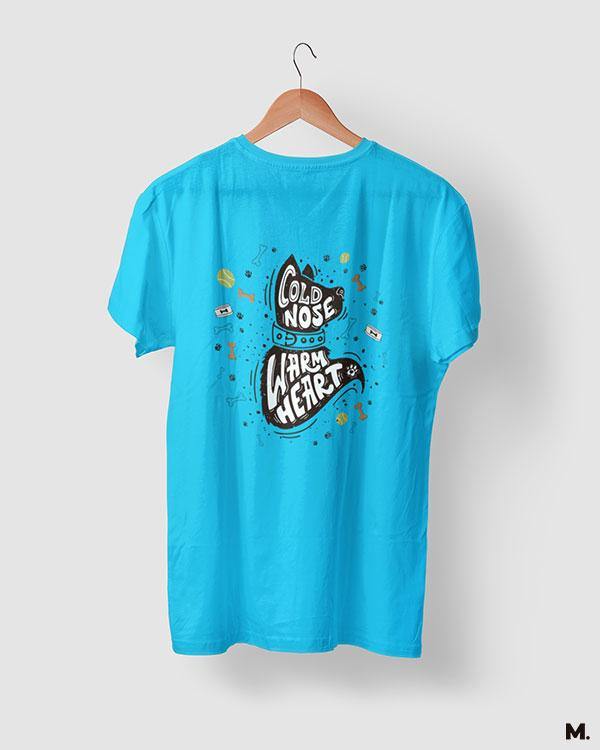 printed t shirts - Cold nose & warm heart - MUSELOT