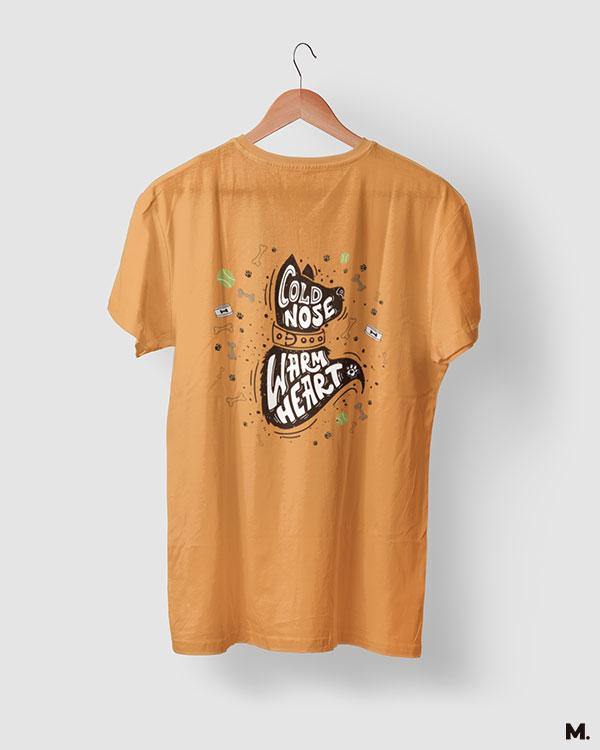 printed t shirts - Cold nose & warm heart - MUSELOT