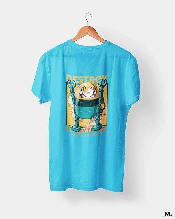printed t shirts - Destroy everything - MUSELOT