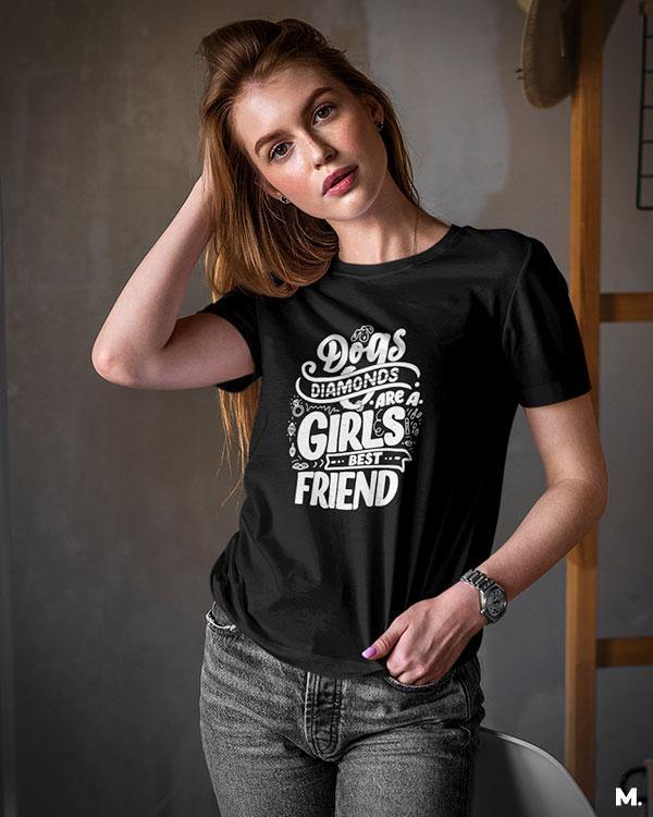 printed t shirts - Dogs and diamonds - MUSELOT