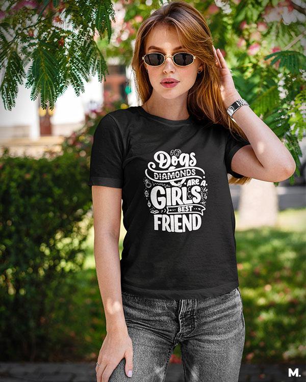 printed t shirts - Dogs and diamonds - MUSELOT