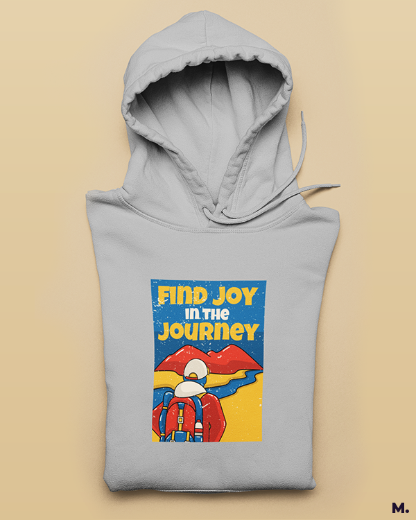 Printed hoodies - Find joy in the journey - MUSELOT