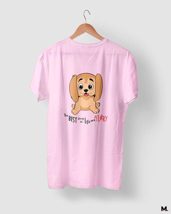 printed t shirts - Furry pals are the best - MUSELOT