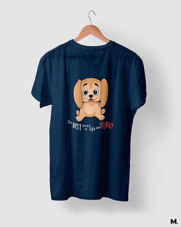 printed t shirts - Furry pals are the best - MUSELOT