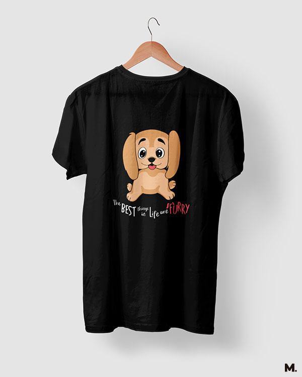 printed t shirts - Furry pals are the best - MUSELOT