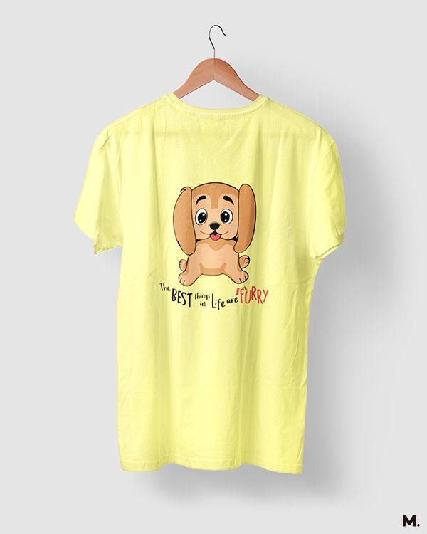 printed t shirts - Furry pals are the best - MUSELOT