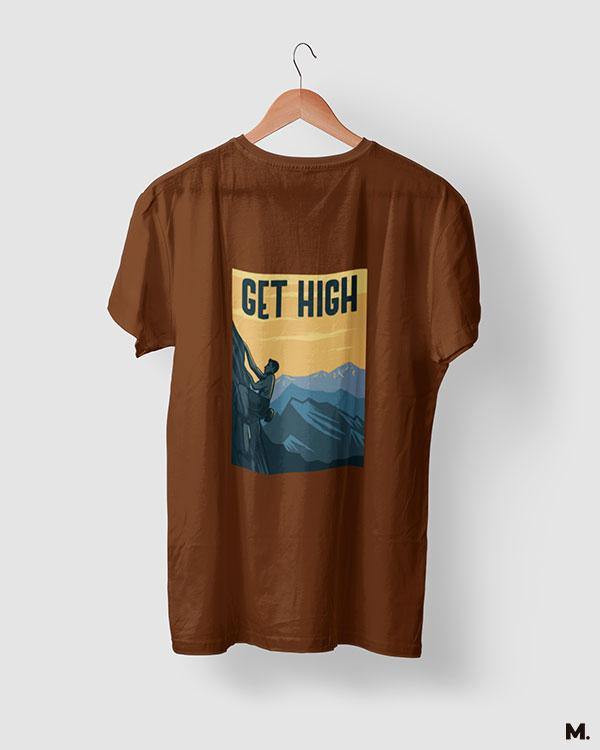 printed t shirts - Get high - MUSELOT