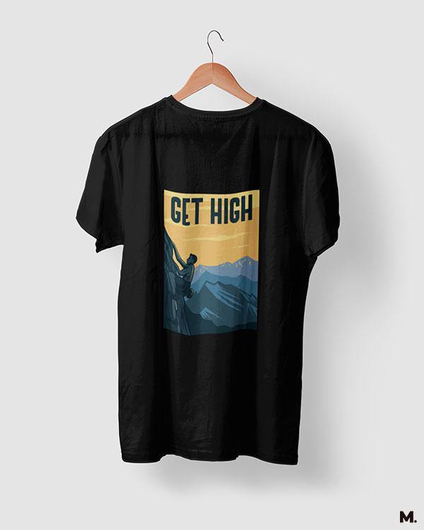 printed t shirts - Get high - MUSELOT