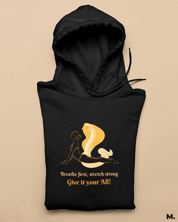 Printed hoodies - Give it your all - MUSELOT