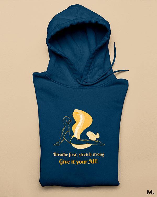 Printed hoodies - Give it your all - MUSELOT
