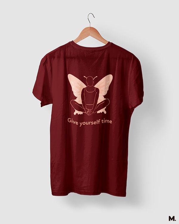 printed t shirts - Give yourself time - MUSELOT