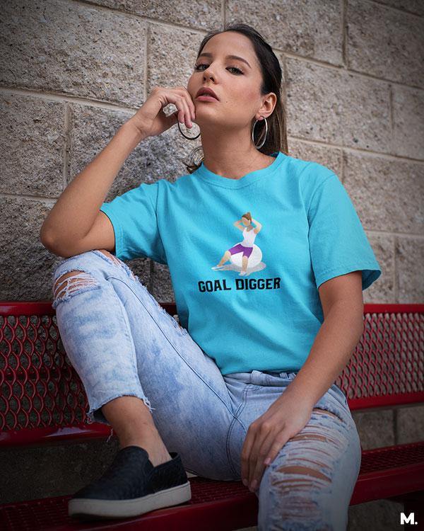 printed t shirts - Goal digger - MUSELOT