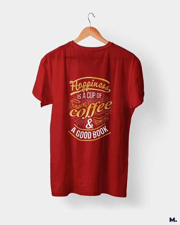 printed t shirts - Coffee and good books - MUSELOT