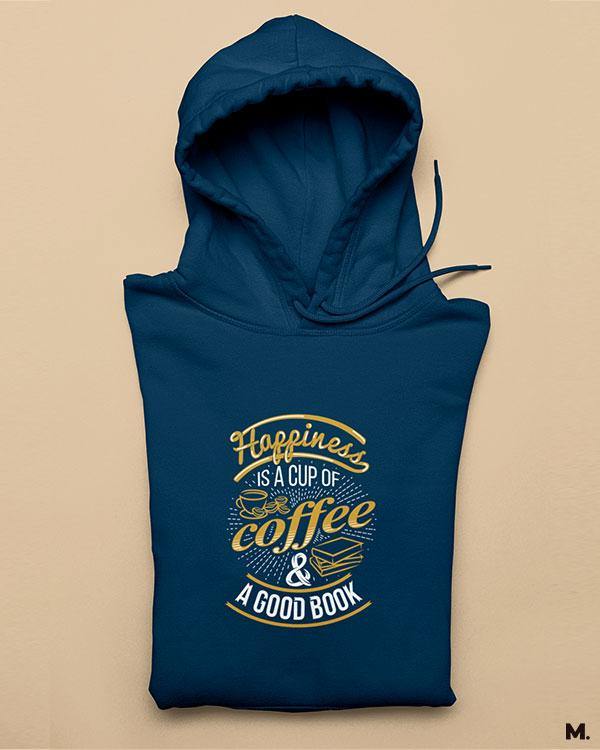 Printed hoodies - Coffee and good books - MUSELOT