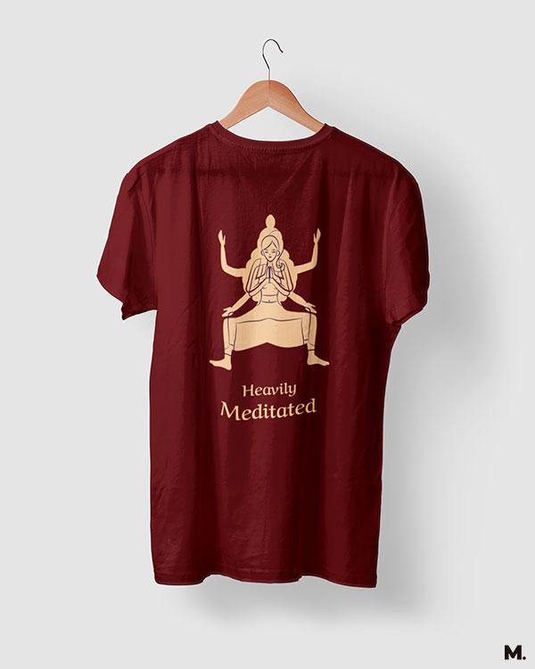 printed t shirts - Heavily meditated - MUSELOT