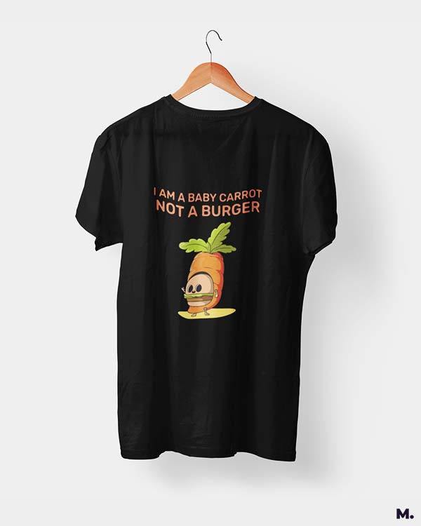 printed t shirts - Baby carrot, not a burger - MUSELOT