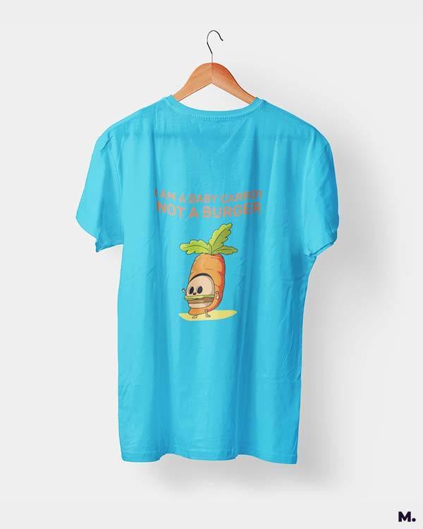 printed t shirts - Baby carrot, not a burger - MUSELOT