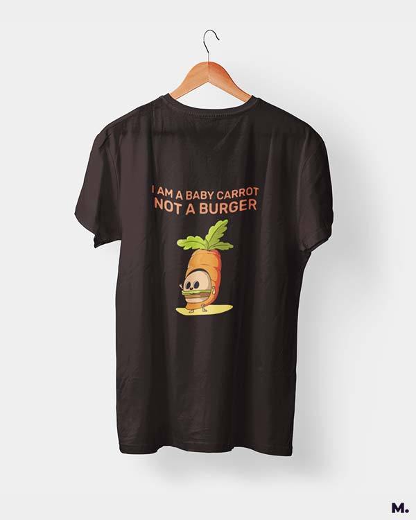 printed t shirts - Baby carrot, not a burger - MUSELOT
