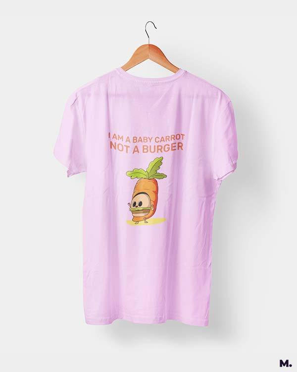 printed t shirts - Baby carrot, not a burger - MUSELOT