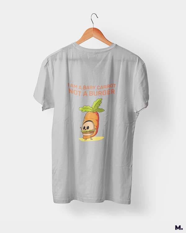 printed t shirts - Baby carrot, not a burger - MUSELOT