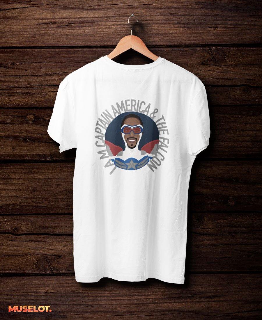 printed t shirts - Captain America & Falcon tshirts - MUSELOT