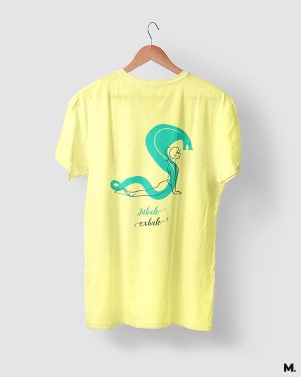 printed t shirts - Inhale. Exhale. - MUSELOT
