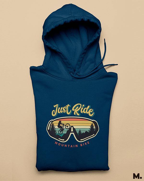 Printed hoodies - Just ride mountain bike - MUSELOT