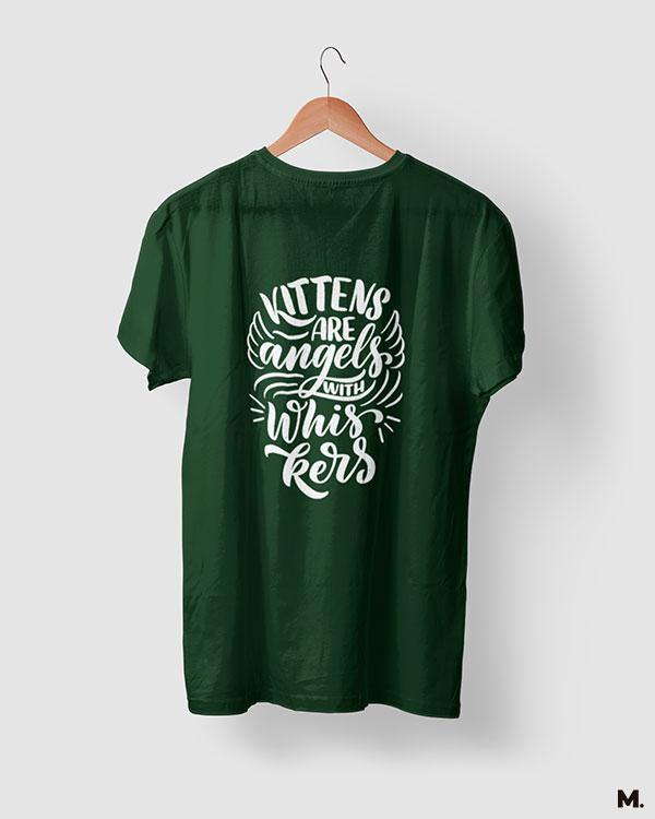printed t shirts - Kittens are angels - MUSELOT