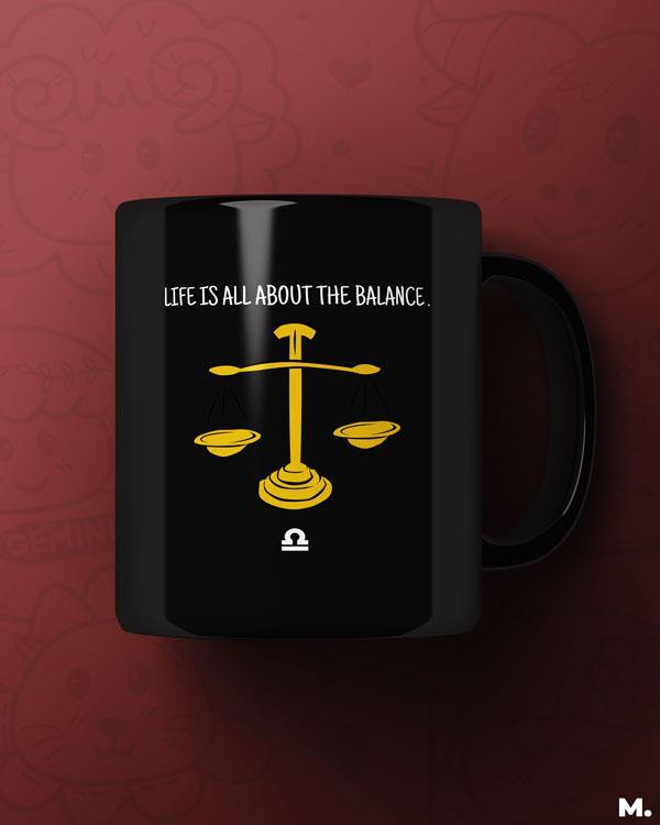 Printed mugs - The balanced libras - MUSELOT