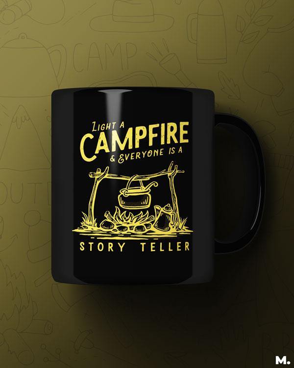 Printed mugs - Campfire makes you a storyteller - MUSELOT