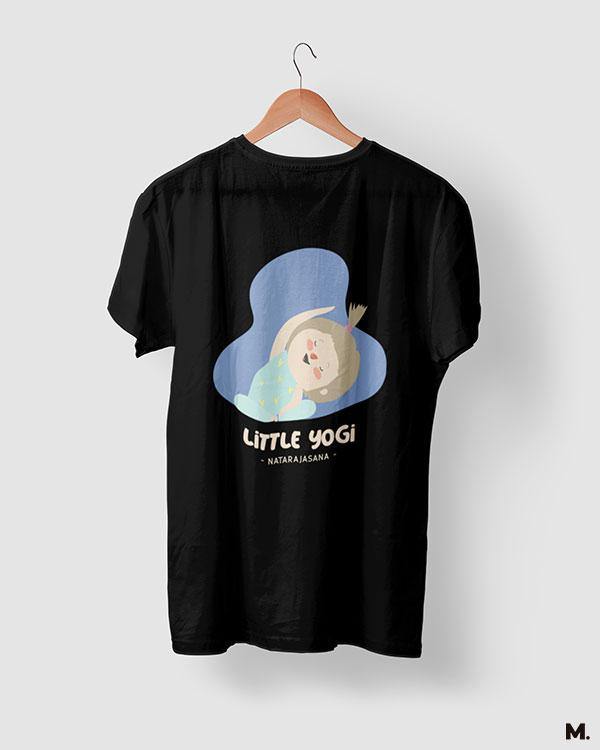 printed t shirts - Little yogi natarajasana - MUSELOT