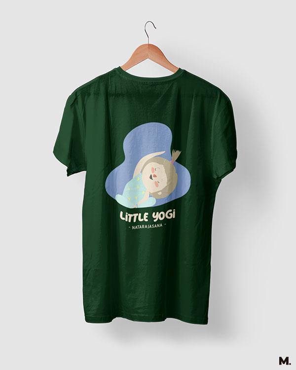 printed t shirts - Little yogi natarajasana - MUSELOT