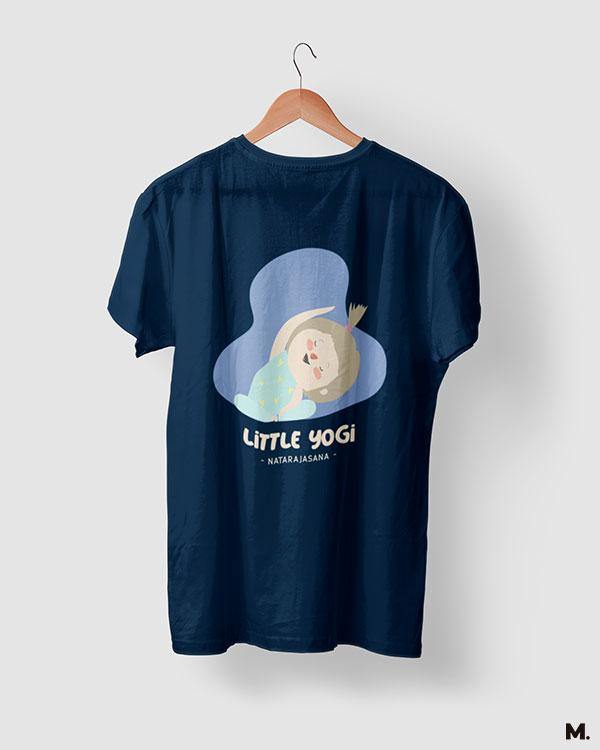 printed t shirts - Little yogi natarajasana - MUSELOT