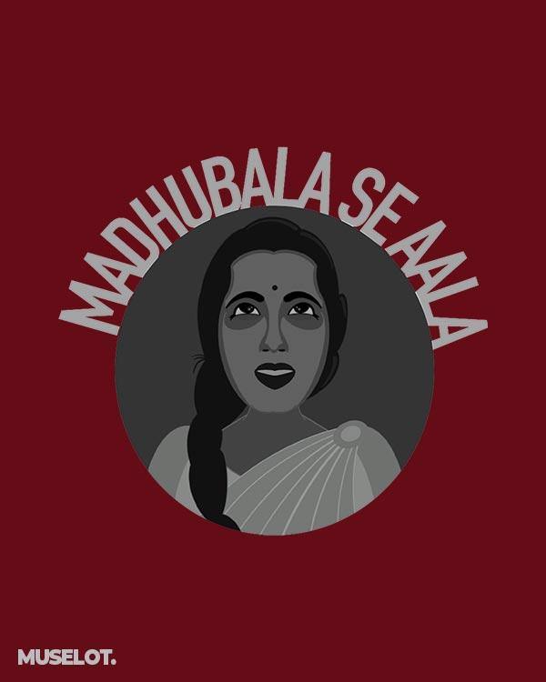 printed t shirts - Madhubala se aala t shirts - MUSELOT